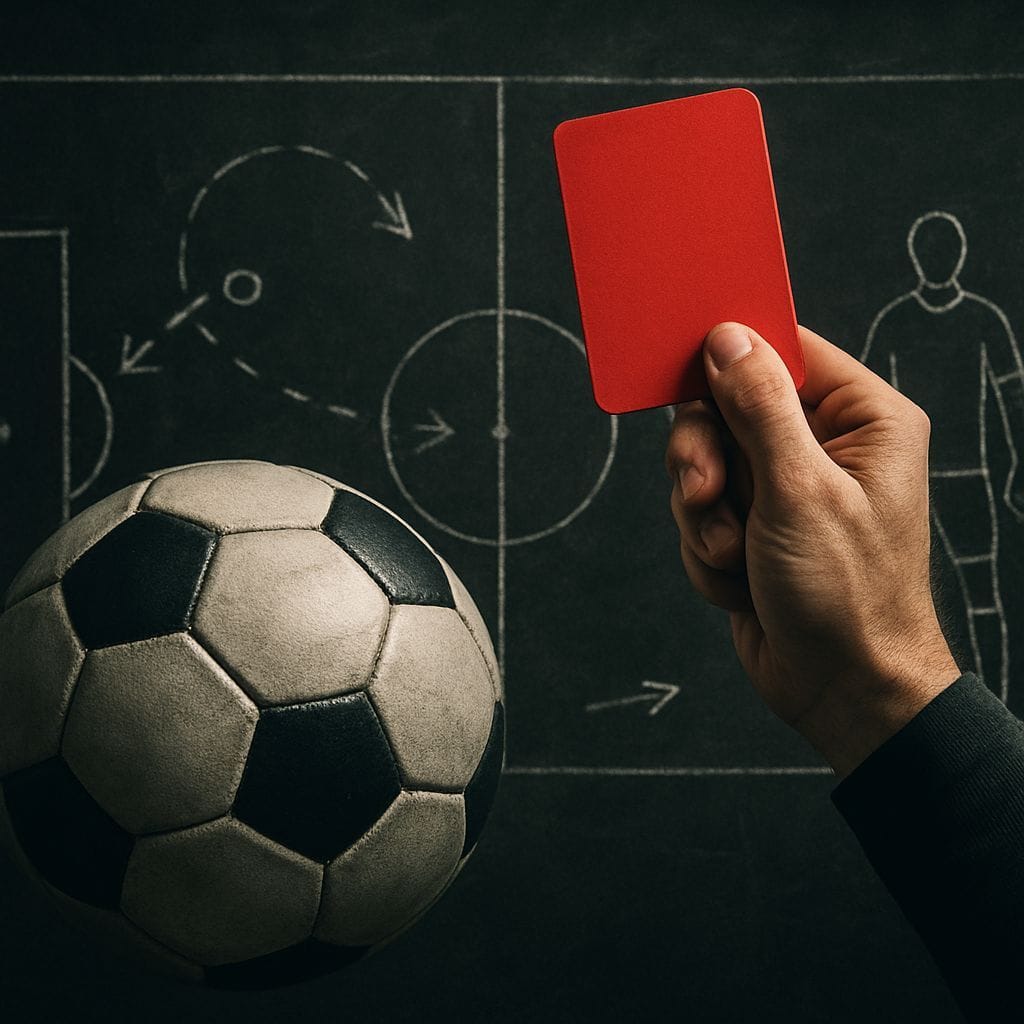 historia de la regla de la mano en el fútbol