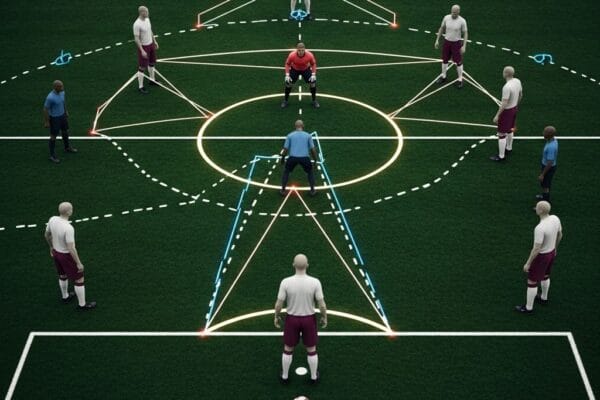 juego de posición de Pep Guardiola