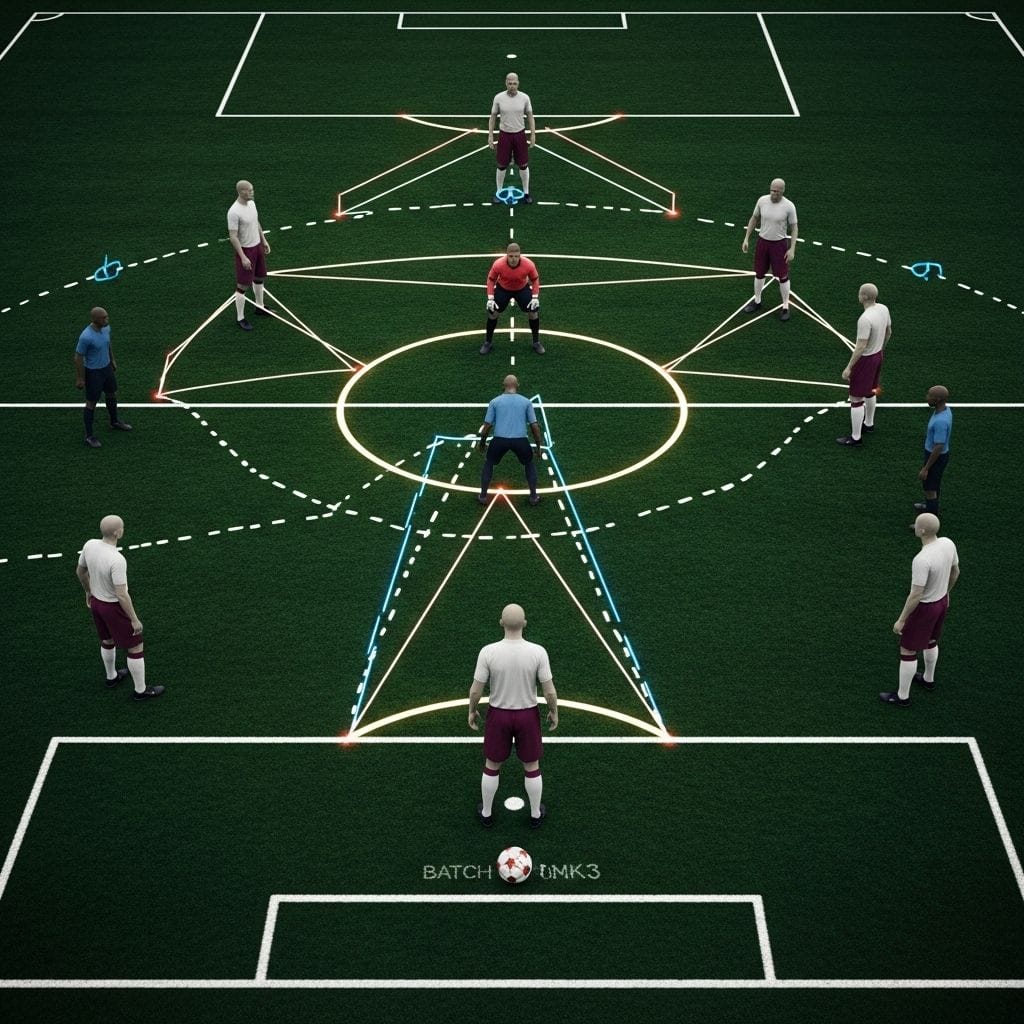 juego de posición de Pep Guardiola