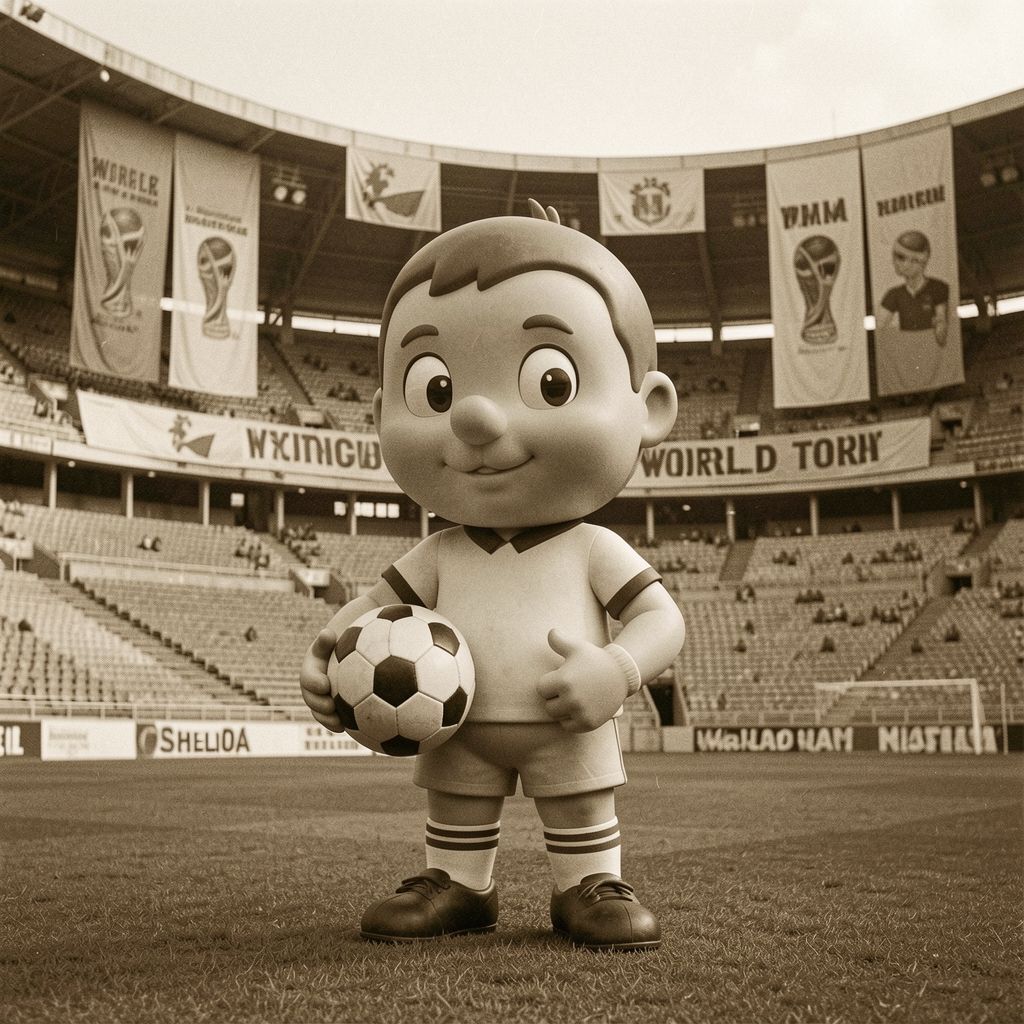 origen de las mascotas de los Mundiales